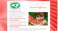 Desktop Screenshot of boguesoundwatermelons.com